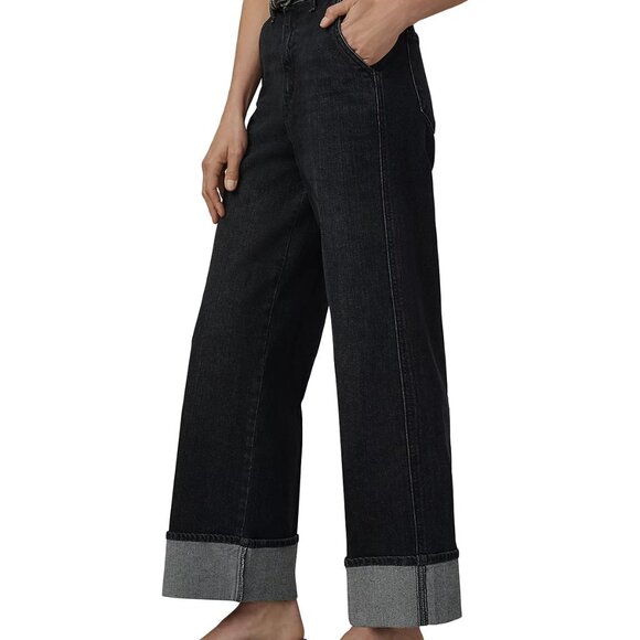 Joe's Jeans The Trixie Sz 27 NWT Dark Wash Blue Cuffed - Picture 4 of 9